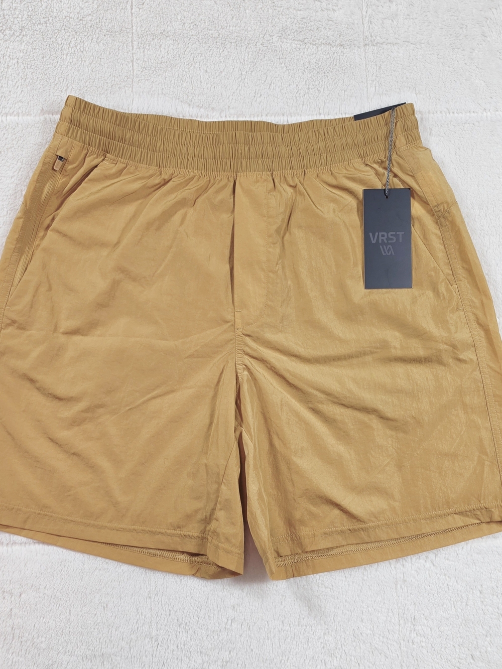 VRST Men's Gold Hybrid Shorts